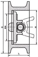 High-pressure floating ball valve