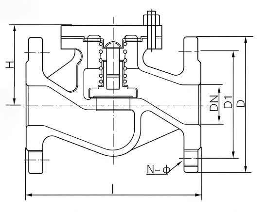High-pressure floating ball valve