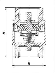 High-pressure floating ball valve
